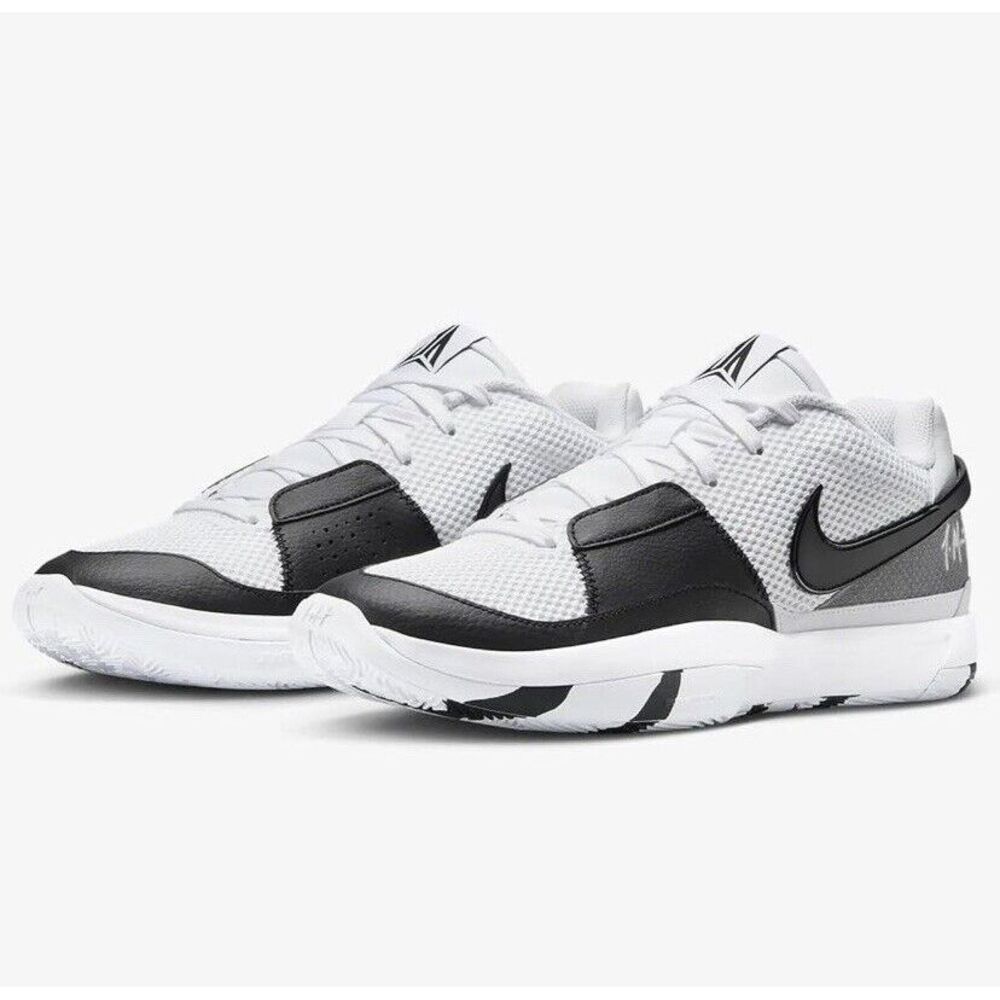 Nike Ja 1 Men's Size 8 White/Black-White FQ4796 101